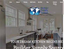 Tablet Screenshot of buildersupplysource.com